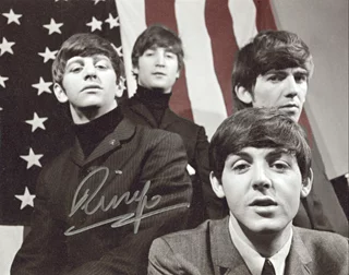 Ringo Starr autograph