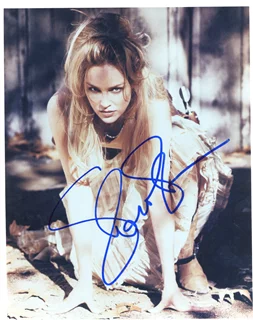 Sharon Stone autograph