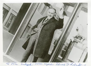 Edward G. Robinson autograph