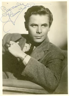 Glenn Ford autograph