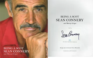 Sean Connery autograph