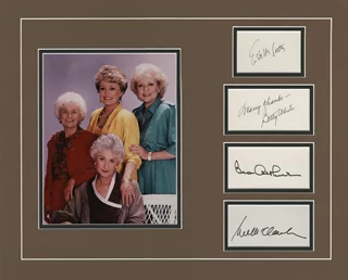 The Golden Girls autograph