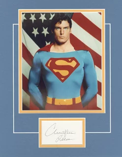 Christopher Reeve autograph