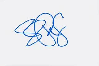 Shawn Pyfrom autograph