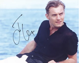 Jude Law autograph
