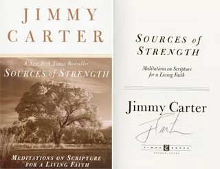 Jimmy Carter autograph