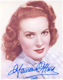 Maureen O'Hara autograph