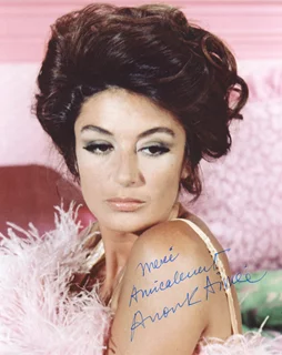 Anouk Aimee autograph