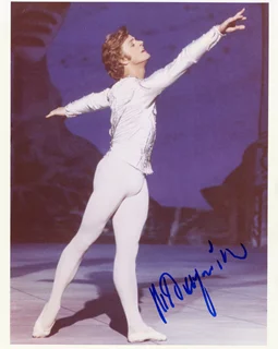 Mikail Baryshnikov autograph