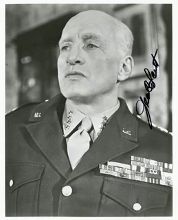 George C. Scott autograph