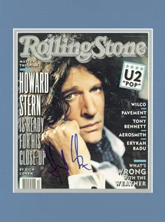 Howard Stern autograph