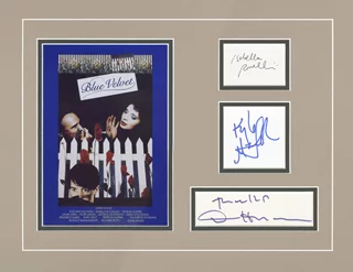 Blue Velvet autograph