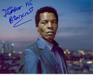 Isaach De Bankole autograph