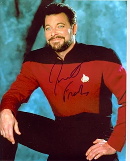 Jonathan Frakes autograph