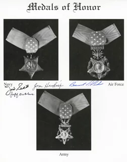 Medals of Honor autograph