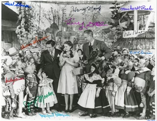 Wizard of Oz autograph