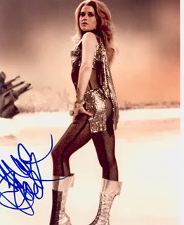 Jane Fonda autograph