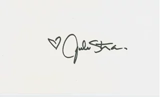 Julie Strain autograph