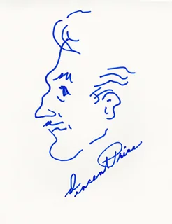 Vincent Price autograph