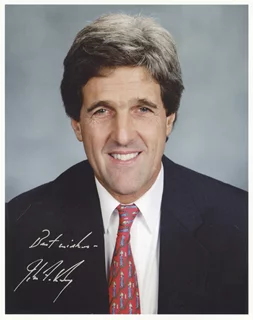 John Kerry autograph