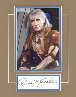 Ricardo Montalban autograph