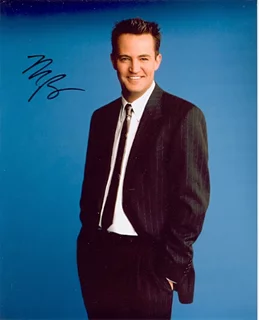 Matthew Perry autograph