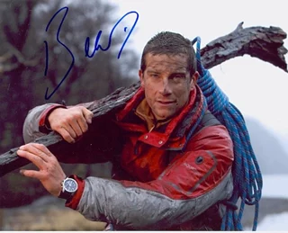 Bear Grylls autograph