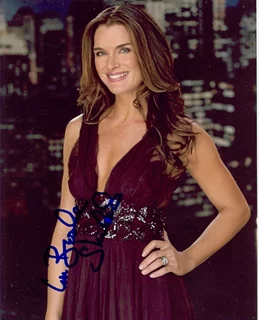 Brooke Shields autograph