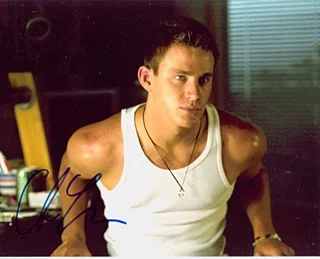 Channing Tatum autograph