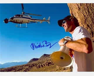 Michael Bay autograph