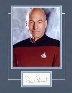 Patrick Stewart autograph