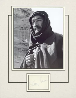 Anthony Quinn autograph