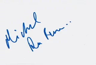 Michael Des Barres autograph