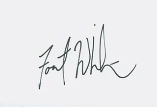 Forest Whitaker autograph