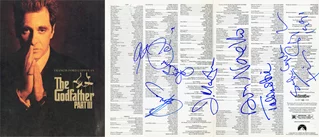 The GodFather: Part III autograph