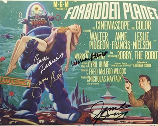Forbidden Planet autograph