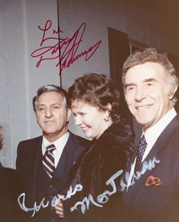 Danny Thomas and Ricardo Montalban autograph