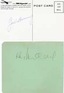 The Jack Benny Show autograph