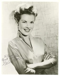 Gale Storm autograph