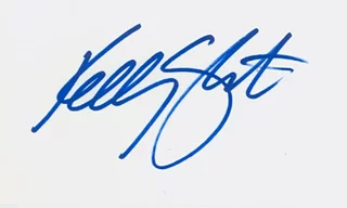 Kelly Slater autograph