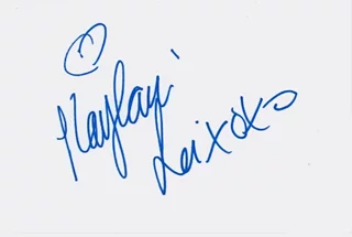 Kaylani Lei autograph