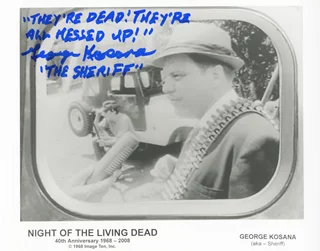 George Kosana autograph