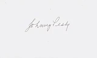 Johnny Pesky autograph