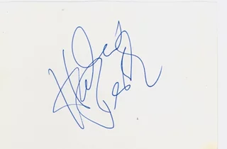 Helen Reddy autograph