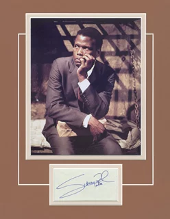 Sidney Poitier autograph