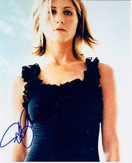 Jennifer Aniston autograph