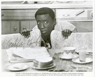 Godfrey Cambridge autograph