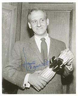 Hans Conreid autograph