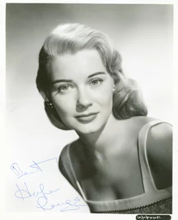 Hope Lange autograph