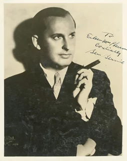 Ben Bernie autograph